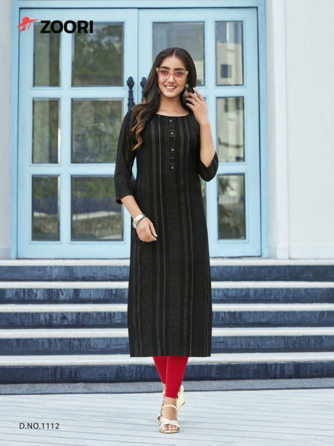 Zoori Akshara 17 Fancy Regular Wear Wholesale Designer Kurtis